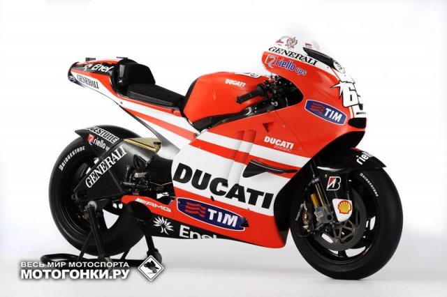 Marlboro Ducati: Nicky Hayden, Ducati Desmosedici GP11