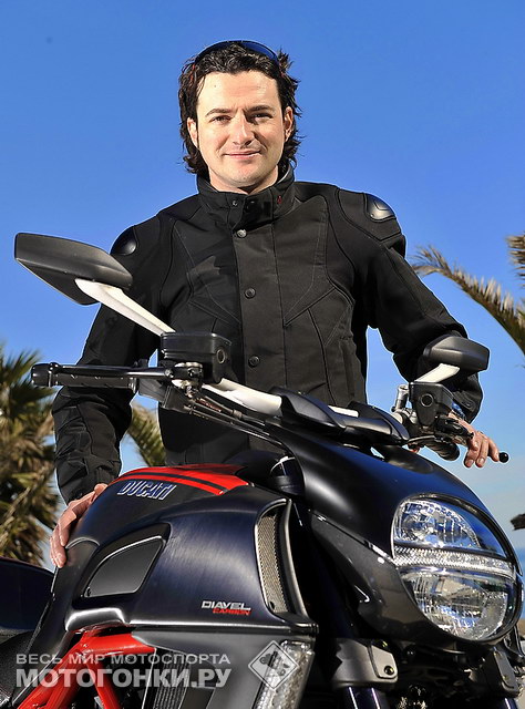 Джулио Малайоли - технический директор проекта Ducati Diavel