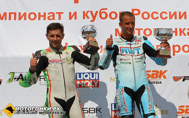 Максим Киселев - второе место в классе Supersport