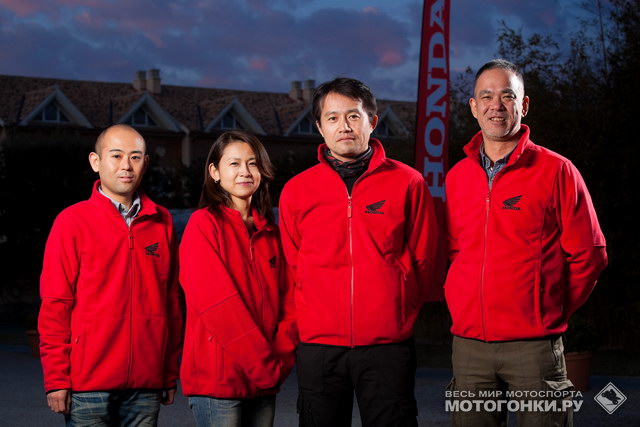 Команда разработчиков проектов Honda V-Four