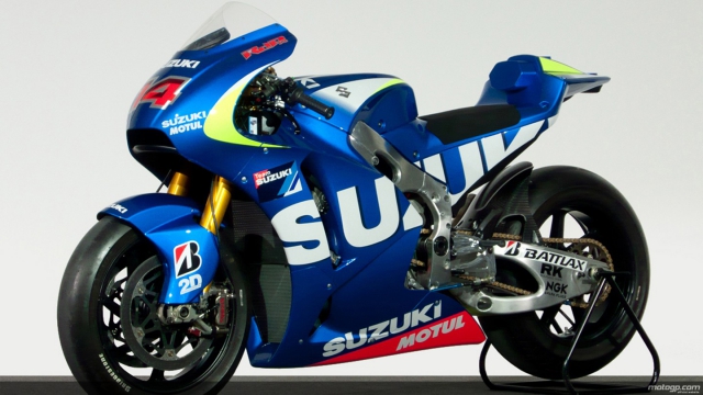 Suzuki HRH1 для MotoGP был представлен на Гран-При Каталонии в июне 2013 года