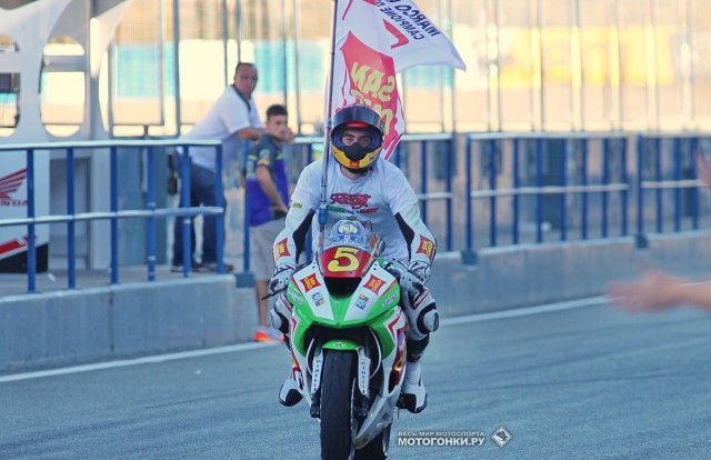 Марко Факкани - чемпион Европы STK600 2014 года