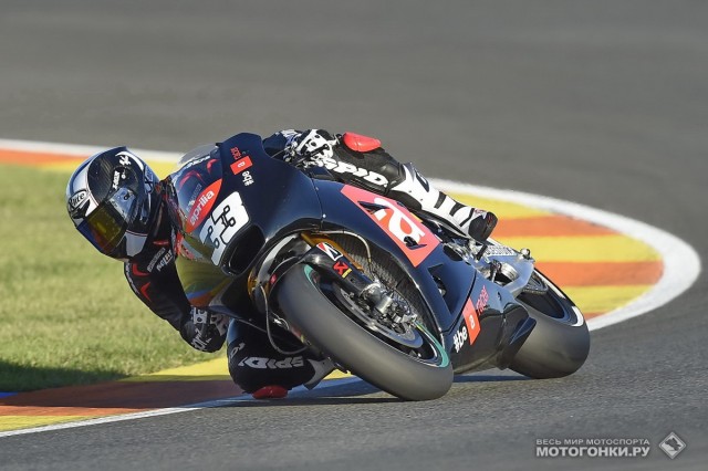 MotoGP 2015 - первые тесты сезона: Марко Меландри, Aprilia Racing