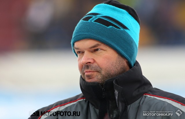 FIM Ice Speedway Gladiators 2015 RD1 Krasnogorsk: Gunter Bauer. Not really good day for him.