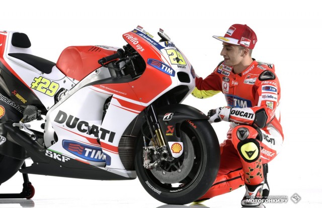 MotoGP 2015 Prototypes - Ducati Desmosedici GP15: Andrea Iannone