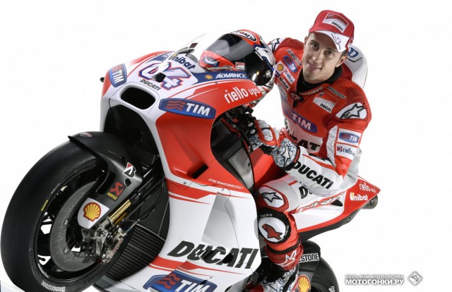 MotoGP 2015 Prototypes - Ducati Desmosedici GP15: Andrea Dovizioso