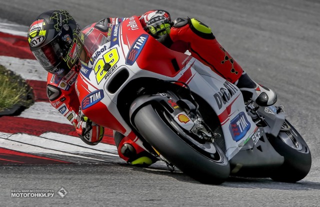 MotoGP 2015 Sepang-2 IRTA Tests: Ducati Factory, Andrea Iannone