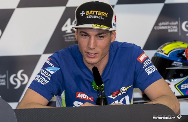 MotoGP 2015 Qatar GP 1st Round: пресс-конференция - Алеш Эспаргаро (Suzuki Racing)
