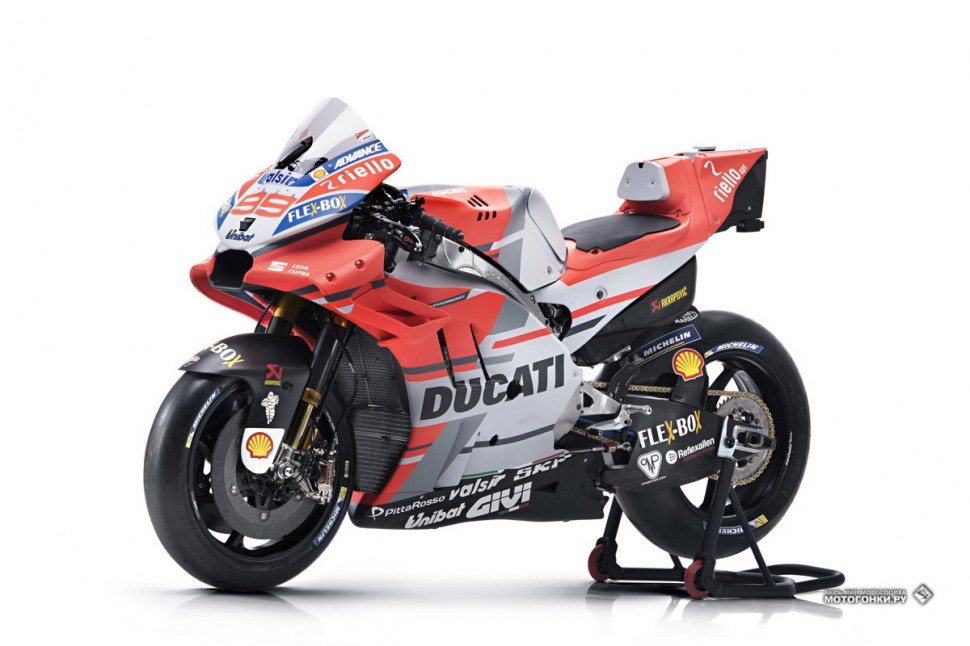MotoGP - Ducati Desmosedici GP18: вид слева