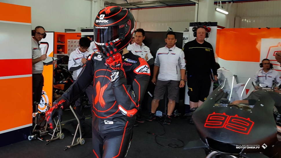 MotoGP 2019 - Jorge Lorenzo в Repsol Honda: первые шаги на теста IRTA в Валенсии
