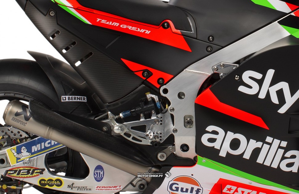 MotoGP - APRILIA RS-GP 2019: новая рама