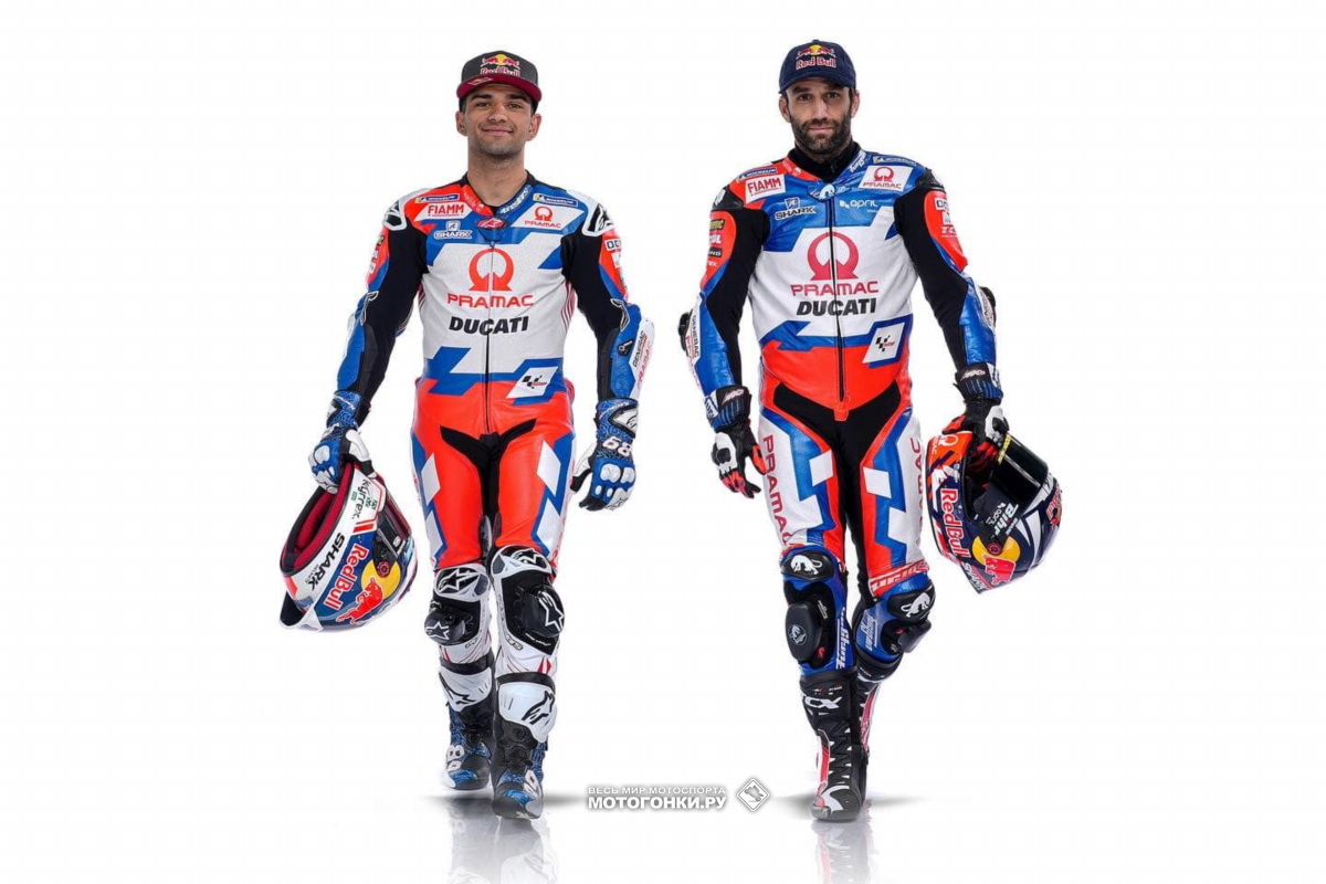 MotoGP-2022: Презентация Pramac Racing: Хорхе Мартин и Жоан Мир в новых цветах