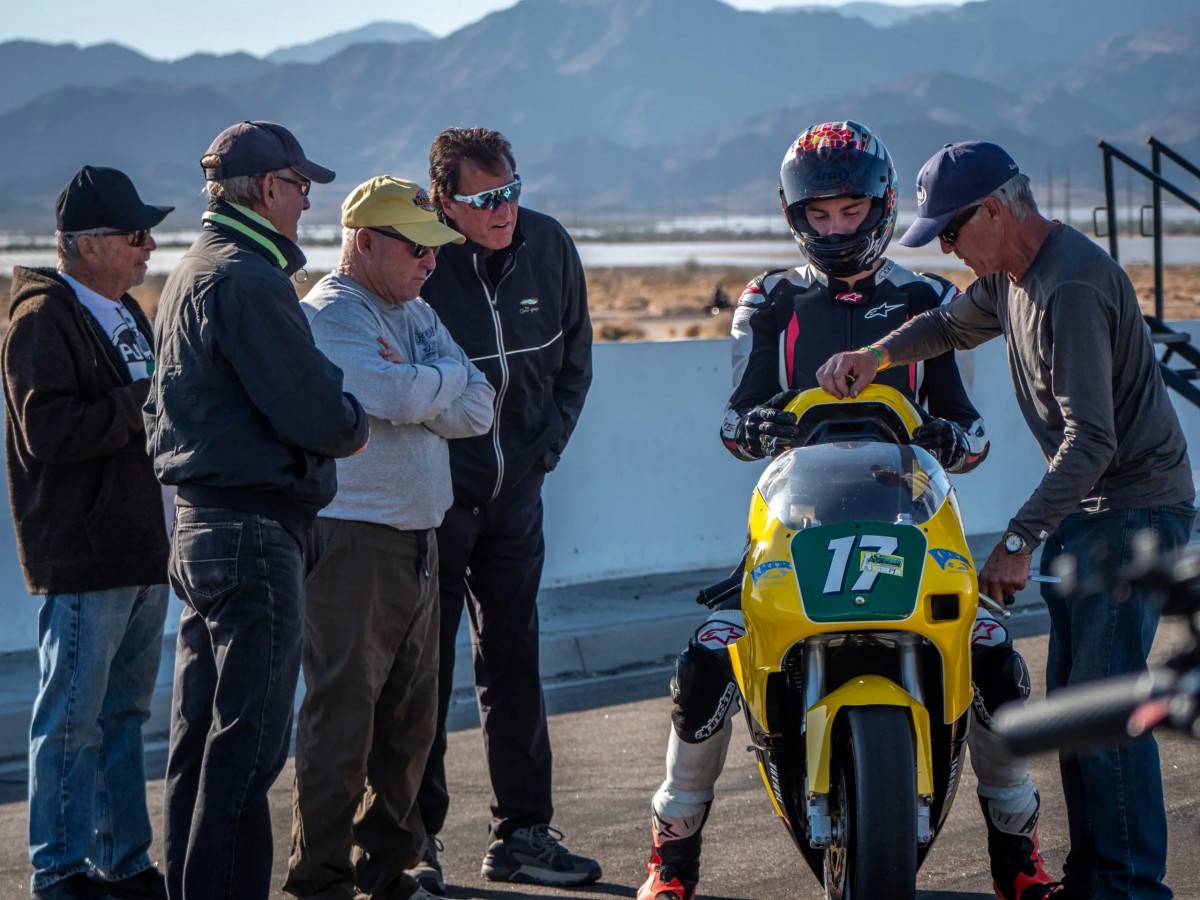 Team Roberts на тестах MotoAmerica 2025 Team Roberts на тестах MotoAmerica 2025