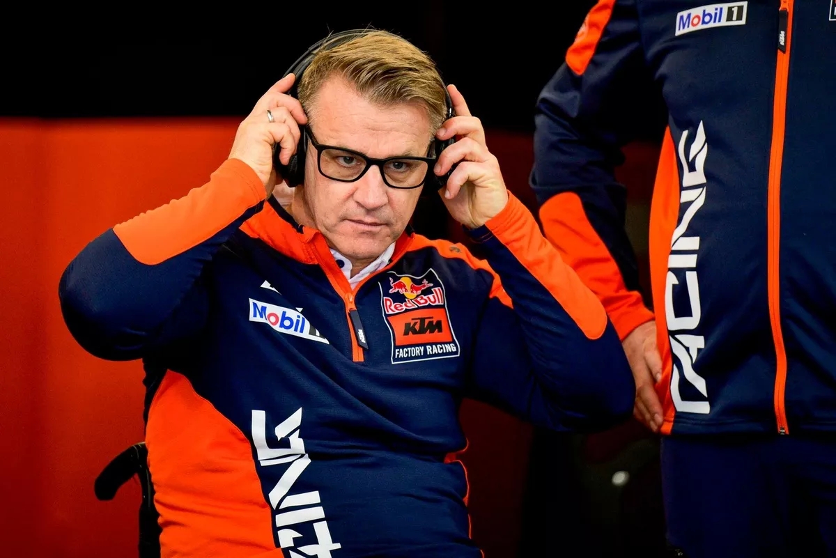 Пит Байер, директор KTM Factory Racing Пит Байер, директор KTM Factory Racing