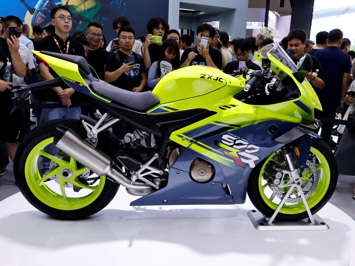 Презентационная версия ZXJC ZX-500RR на выставке в Китае Презентационная версия ZXJC ZX-500RR на выставке в Китае
