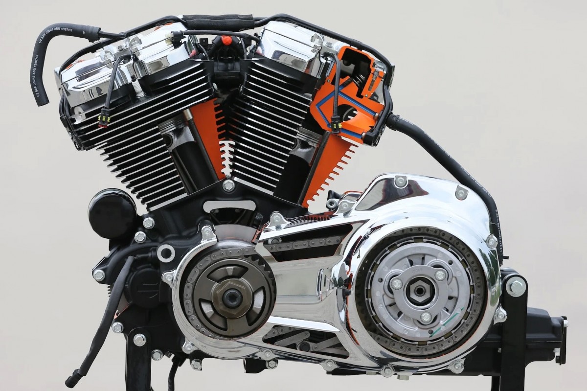 Двигатель Harley-Davidson Milwaukee-Eight (2016-) Двигатель Harley-Davidson Milwaukee-Eight (2016-)