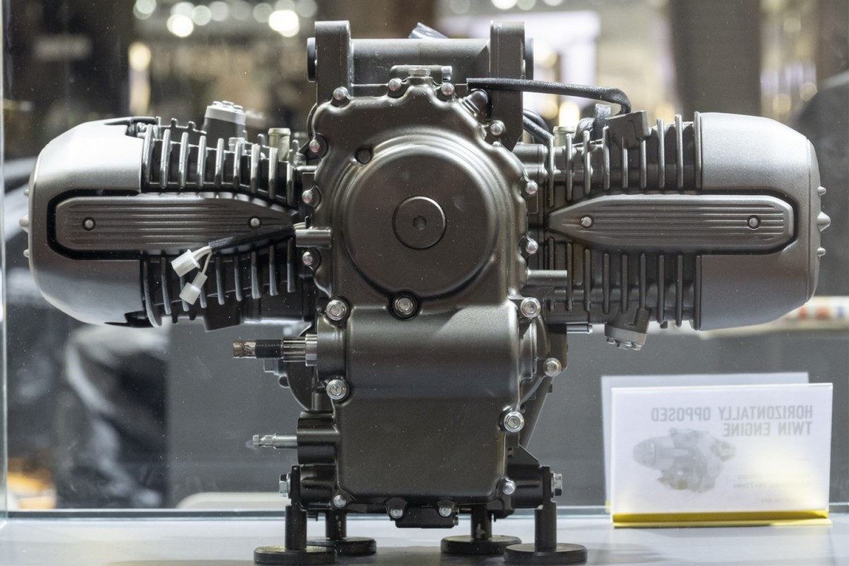 Оппозитвный мотор Benda в стиле BMW R-серии - Миланский Мотосалон EICMA 2025 Оппозитвный мотор Benda в стиле BMW R-серии - Миланский Мотосалон EICMA 2025