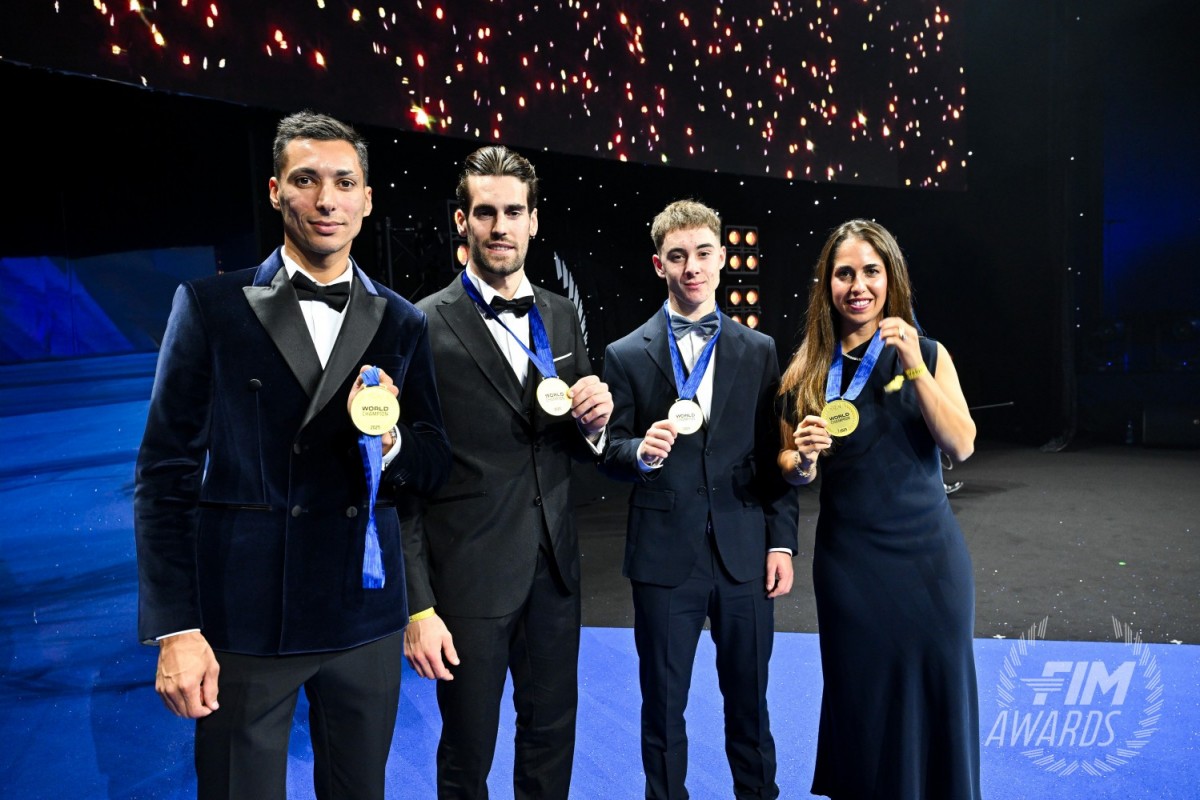 FIM Awards 2025: чемпионы мира в серии Супербайк FIM Awards 2025: чемпионы мира в серии Супербайк