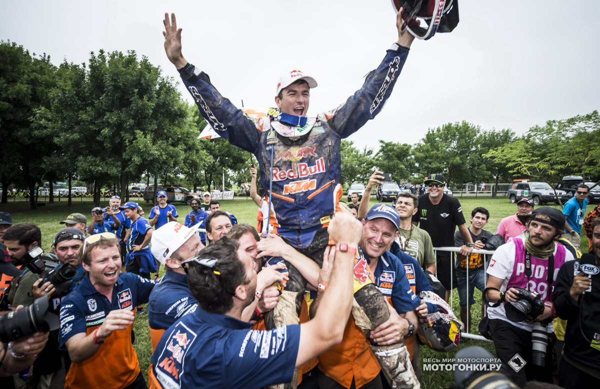 Ралли Дакар 2015: 14-й титул для KTM принес Марк Кома Ралли Дакар 2015: 14-й титул для KTM принес Марк Кома