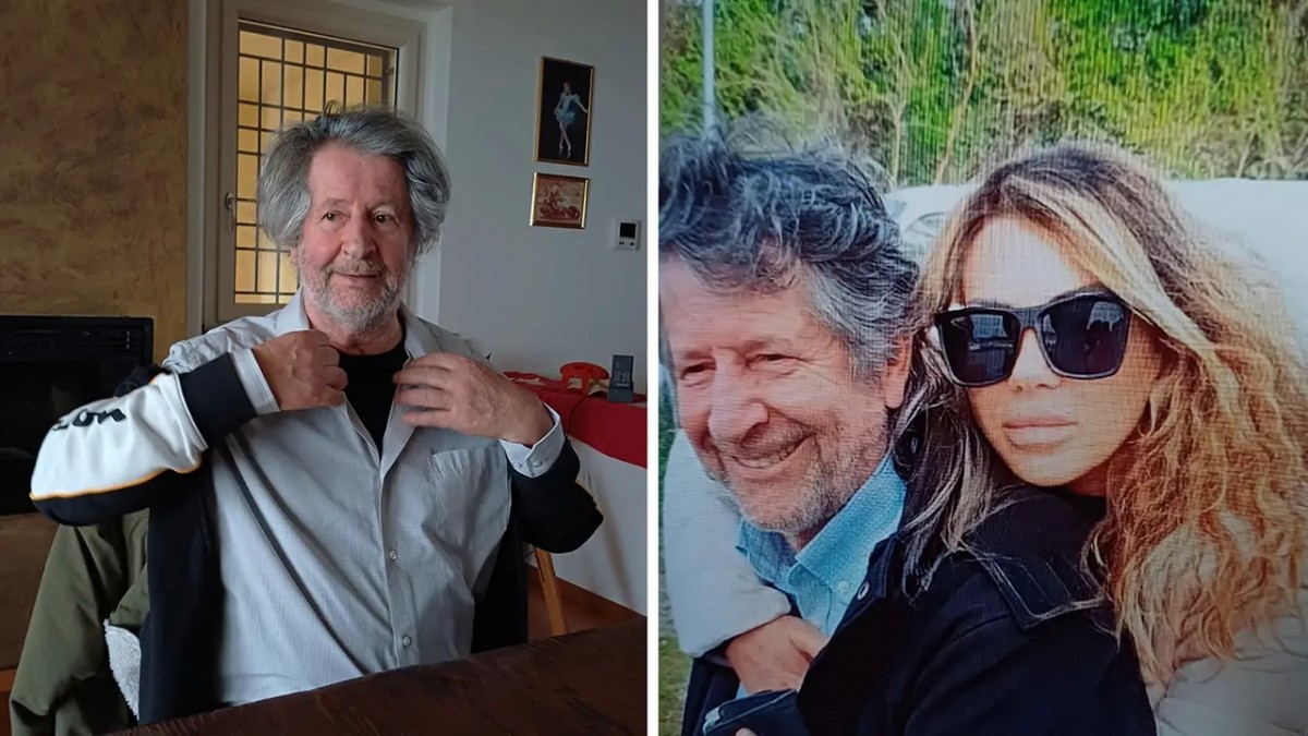 70-летний Грациано Росси и некая сеньора Амбра 70-летний Грациано Росси и некая сеньора Амбра