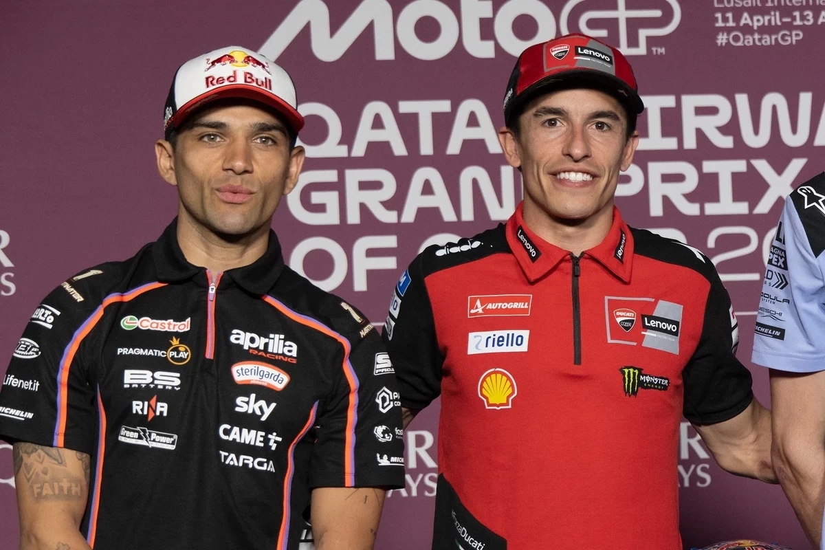 Марк Маркес снова дал ценный совет Хорхе Мартину Марк Маркес снова дал ценный совет Хорхе Мартину