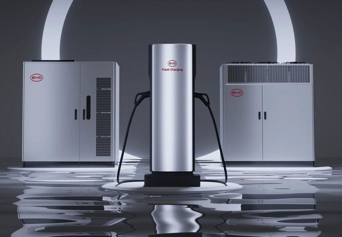 Зарядная станция BYD Flash Charging Зарядная станция BYD Flash Charging