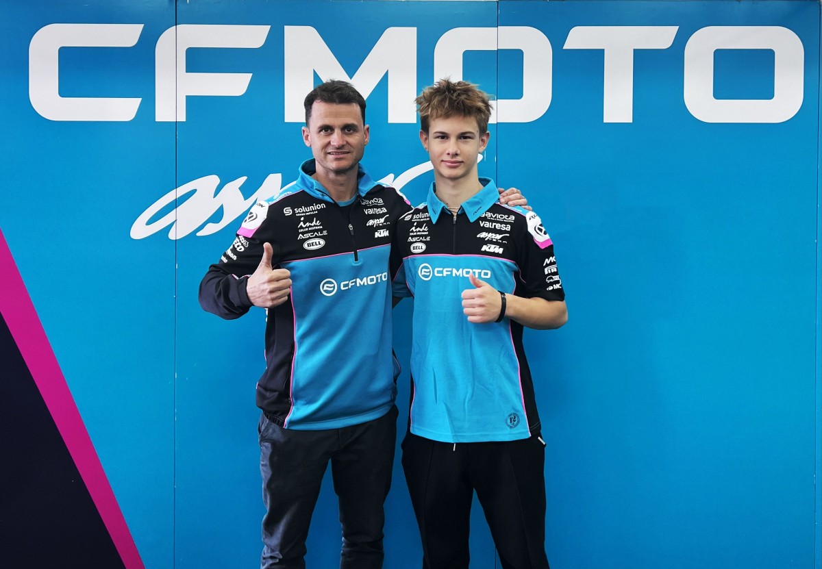 Ярослав Карпушин - в CFMoto Aspar Team Junior Ярослав Карпушин - в CFMoto Aspar Team Junior