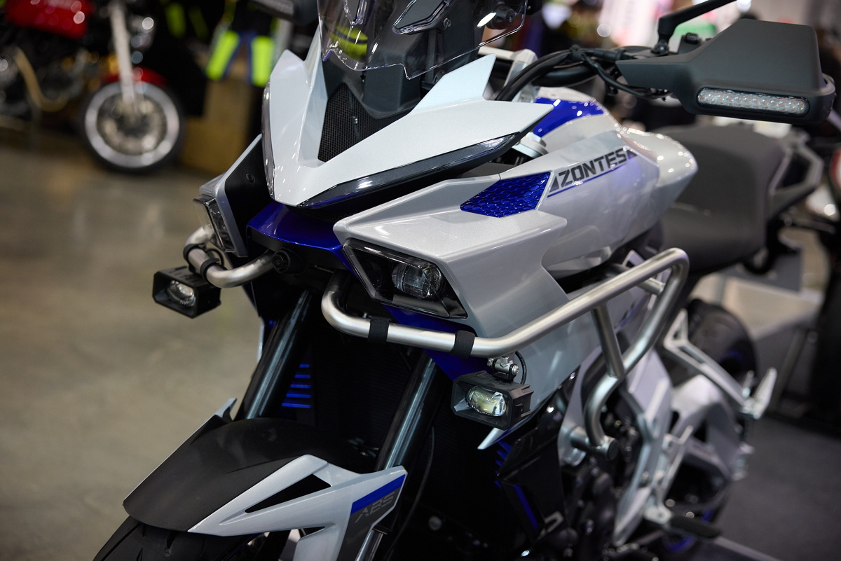 Новый Zontes 703T на выставке Мотовесна 2026 - все детали Новый Zontes 703T на выставке Мотовесна 2026 - все детали