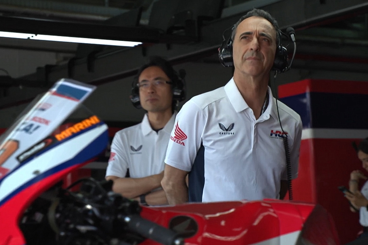 Романо Альбезиано, технический директор Honda HRC MotoGP Романо Альбезиано, технический директор Honda HRC MotoGP