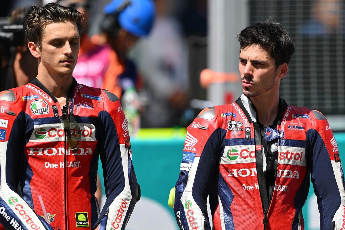 Напарники по Honda HRC Castrol MotoGP - Лука Марини и Жоан Мир также были приглашены Напарники по Honda HRC Castrol MotoGP - Лука Марини и Жоан Мир также были приглашены