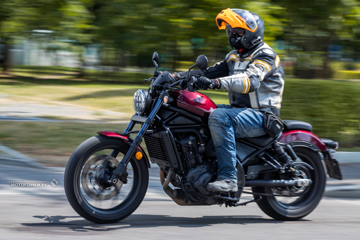 Тест-драйв Honda Rebel 1100 (2021) Тест-драйв Honda Rebel 1100 (2021)