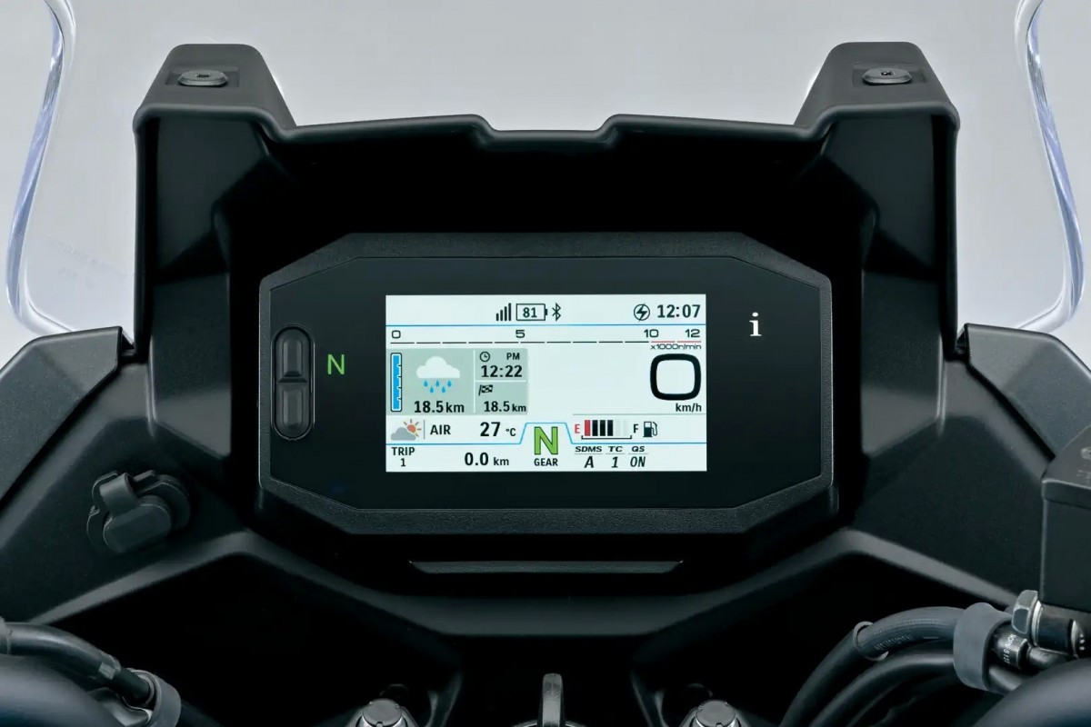 Новая контрольная панель Suzuki SV-7GX (2026) Новая контрольная панель Suzuki SV-7GX (2026)