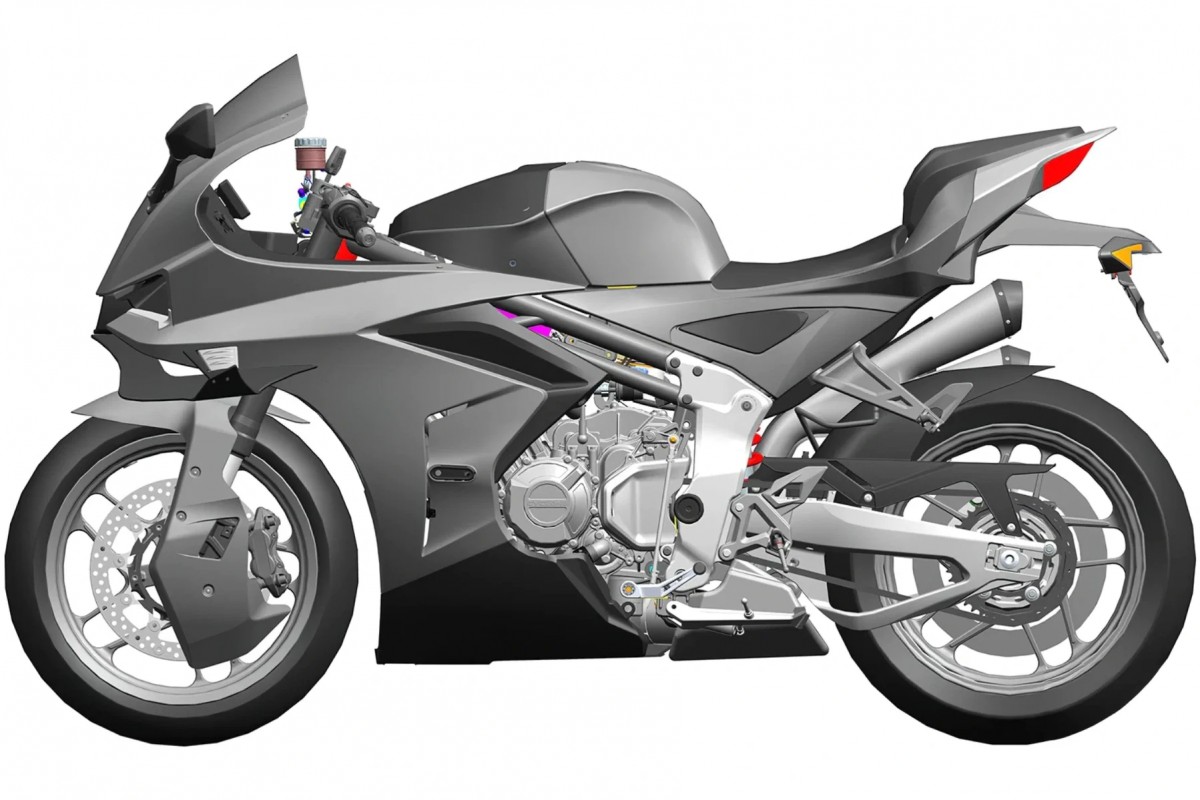 Схема спортбайка Cyclone RC700 Схема спортбайка Cyclone RC700
