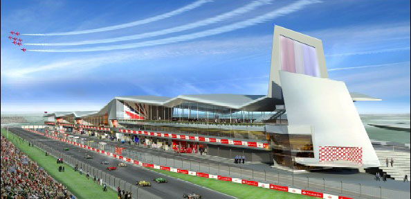 Новый вид Silverstone Circuit