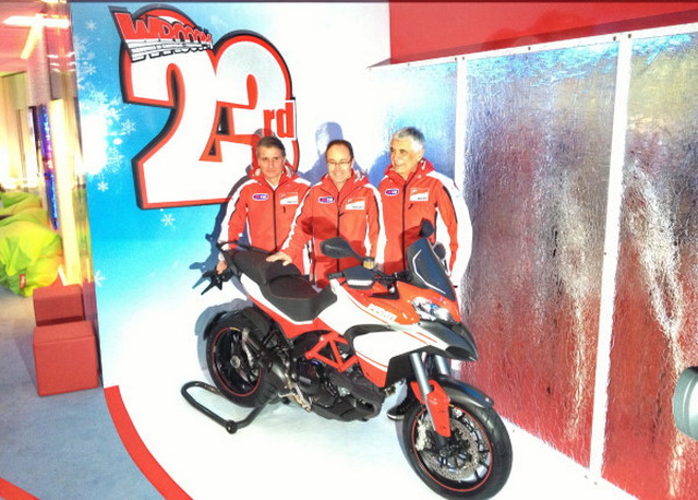 Wrooom 2013: Ducati Corse  - Чьабатти и Гобмайер