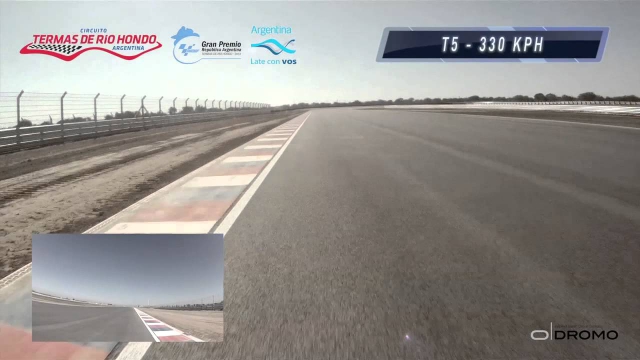Видео с тестов MotoGP автодрома Termas De Rio Hondo