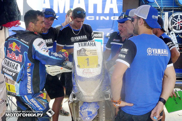Сирилу Депре не удалось взять Дакар наскоком, пересев на Yamaha