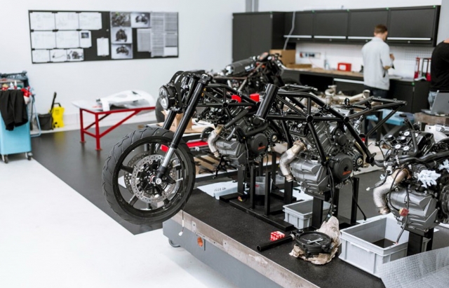 Lotus Motorcycles: командой инженеров Kalex для C-01 создано эксклюзивное шасси