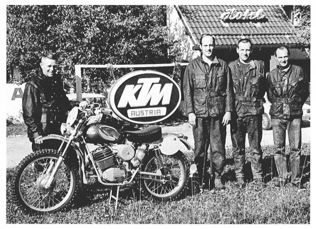 Джон Пентон в Маттигхофене, на заводе KTM и другие разработчики