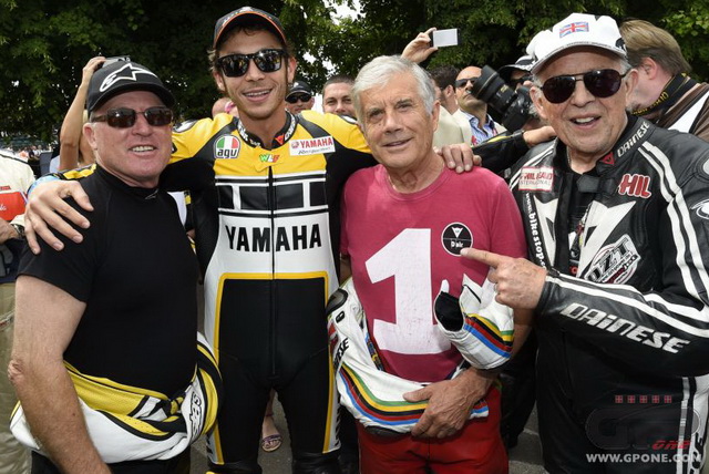Все звезды Yamaha Racing: Росси, Агостини, Рид и Робертс