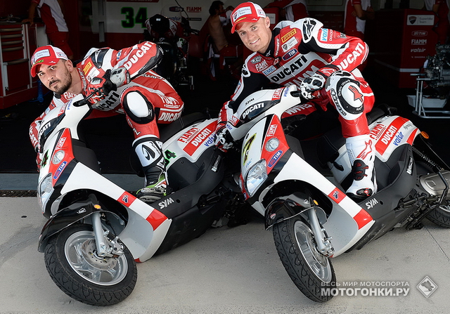 Давиде Джулиано и Чаз Девис продолжают совместную работу с Ducati Superbike в 2016 году