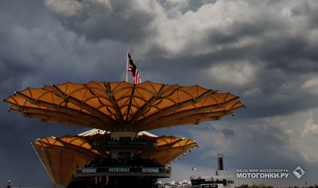 MotoGP: Прогноз погоды на Гран-При Малайзии 2015 года на одной картинке