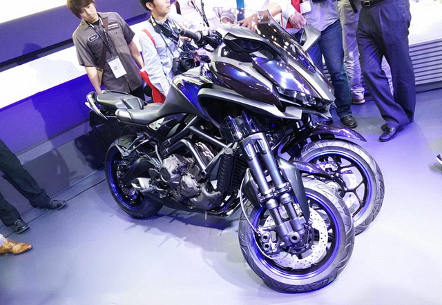 Концепт Yamaha WMT-9 на 44-м Токийском Мотосалоне