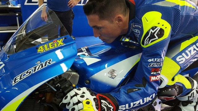 Алеш Эспаргаро готов опробовать новый мотор Suzuki GSX-RR