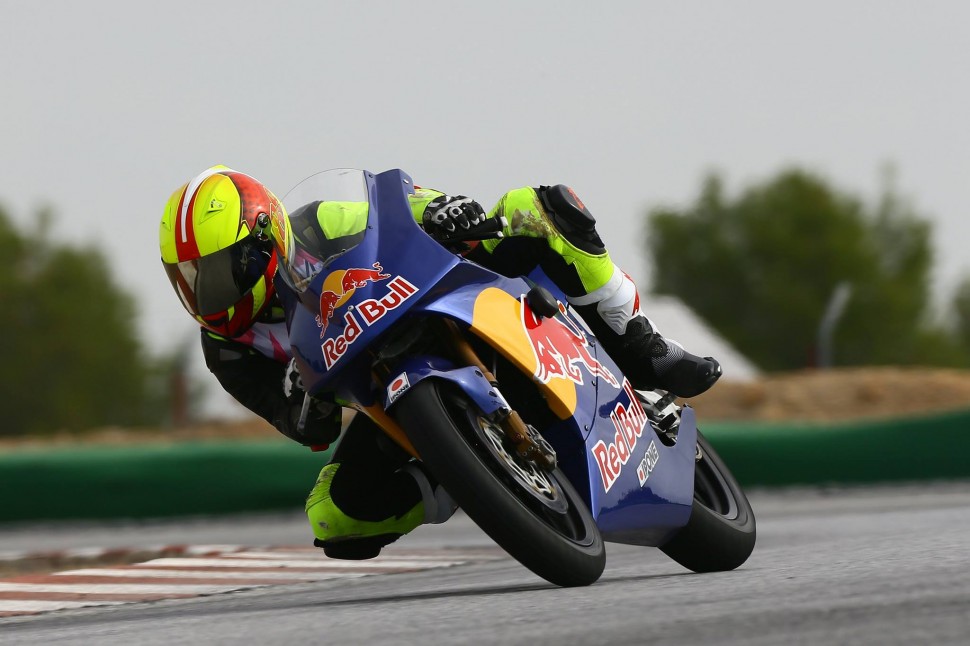 Артем Мараев на отборочных тестах MotoGP Red Bull Rookies Cup
