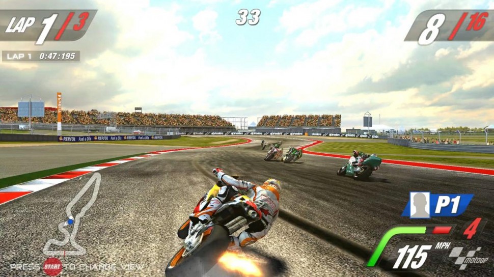 Скриншот MotoGP: Arcade Game