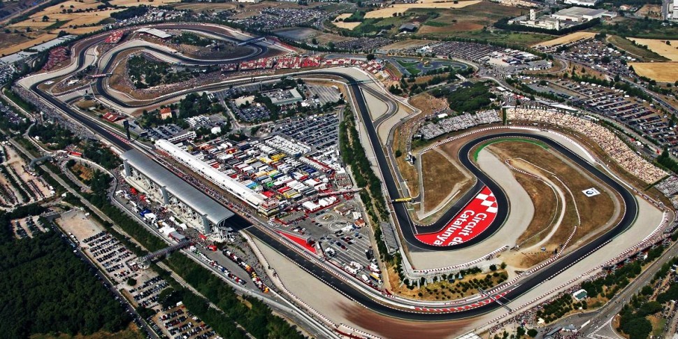 Классический Circuit de Barcelona-Catalunya до постройки шиканы в 13-15 поворотах: одна из самых быстрых в MotoGP