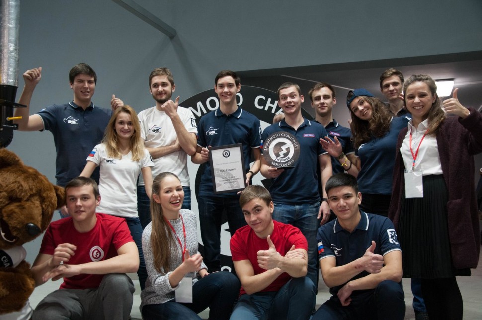 Победа в Smartmoto Challenge Moscow 2016 - у студентов Московского Политехнического Университета