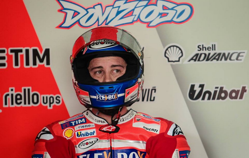 Андреа Довициозо, выигравший Гран-При Малайзии 2016 на Ducati, и теперь в числе лидеров