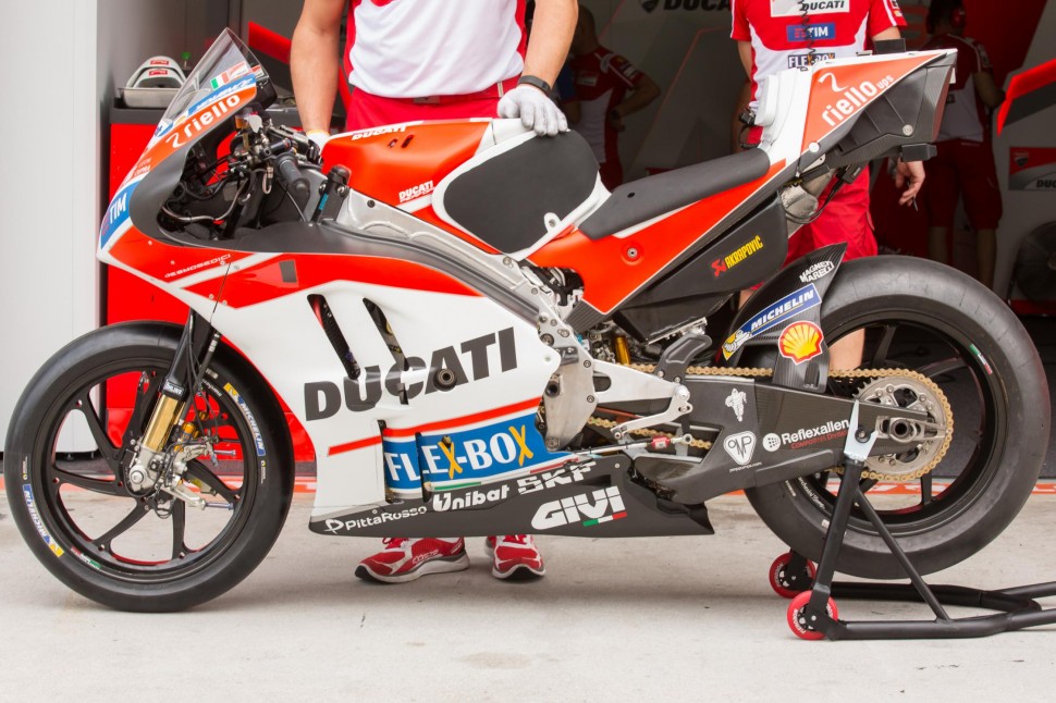 Ducati GP17 Хорхе Лоренцо - реальная конфигурация. Вопрос с аэродинамикой по-прежнему на повестке дня.